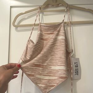 Open back Tie top from 12th tribe